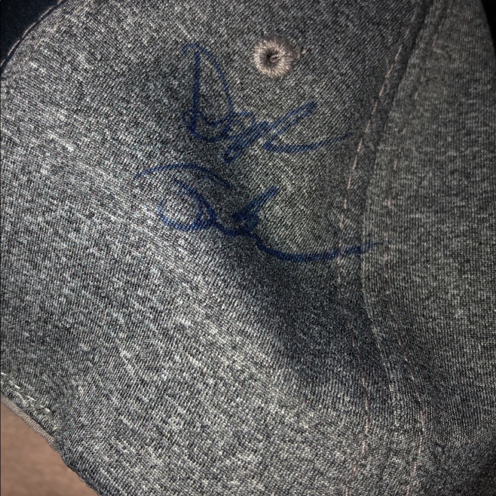 St. Marys Ford cap signed by singer Darcey John